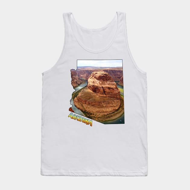 Arizona (Horseshoe Bend) Tank Top by gorff